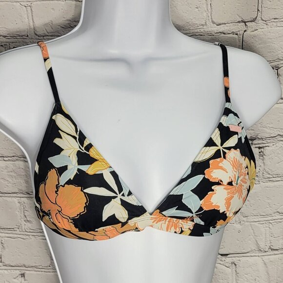 ROXY Women's Beach Classics Bikini Top Only - Picture 1 of 5